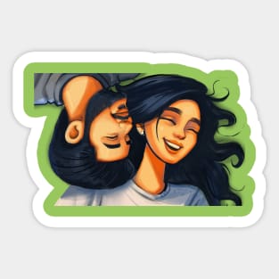 Happy Couple Sticker